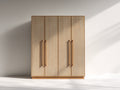 Armadio - Legno ingegnerizzato - 182x58x205 cm - Marrone chiaro - Stile moderno